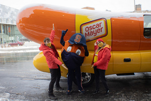 From Syracuse, Marcelo Nyland and fellow 'hotdogger' Nicole Sasiela will continue their tour by driving for approximately nine hours to Dayton, Ohio.